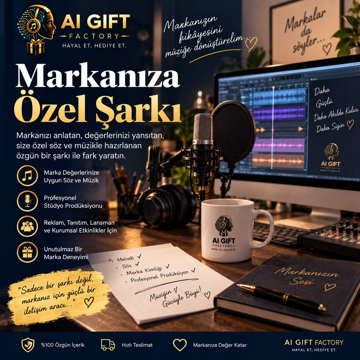 Markanıza Özel Şarkı
